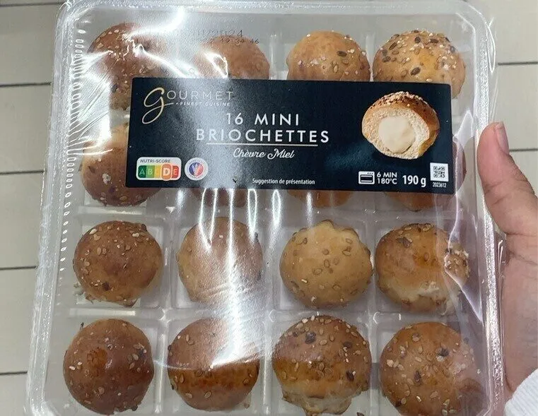 16 mini briochettes