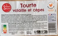 Tourte volaille et cèpes