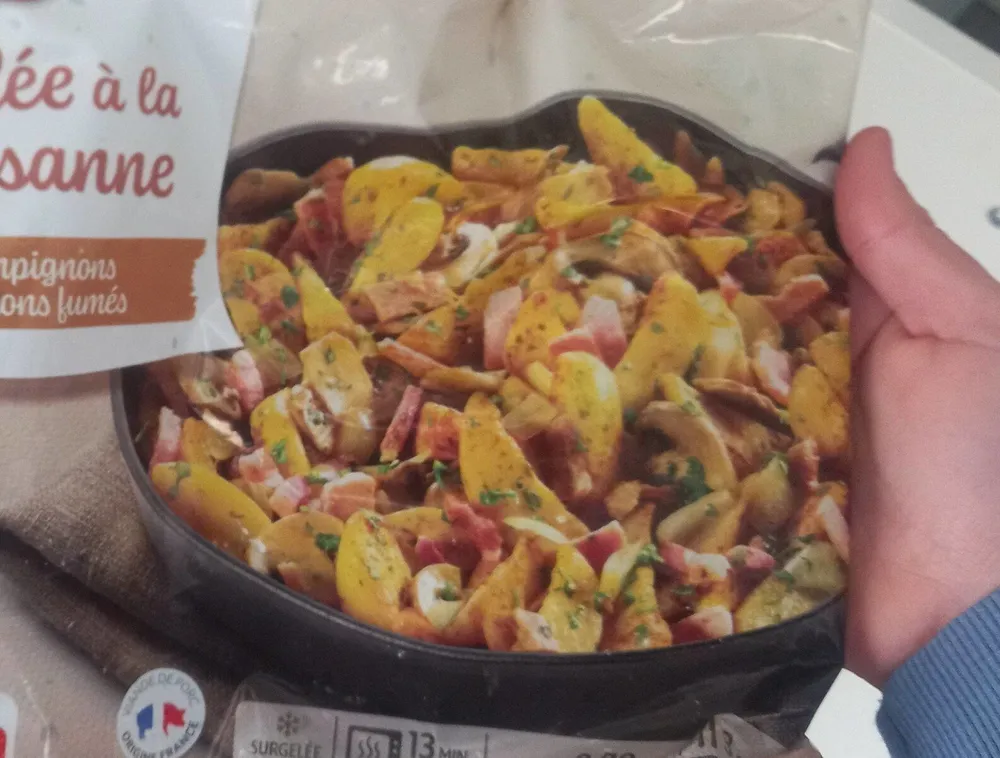 poêlée à la paysanne
