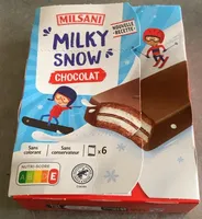 Milky snow