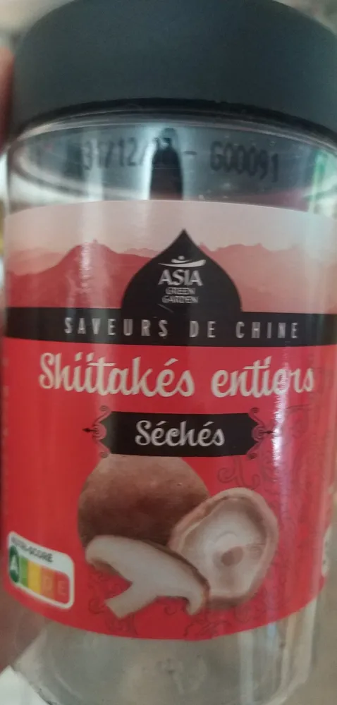 Champignons noirs sechés