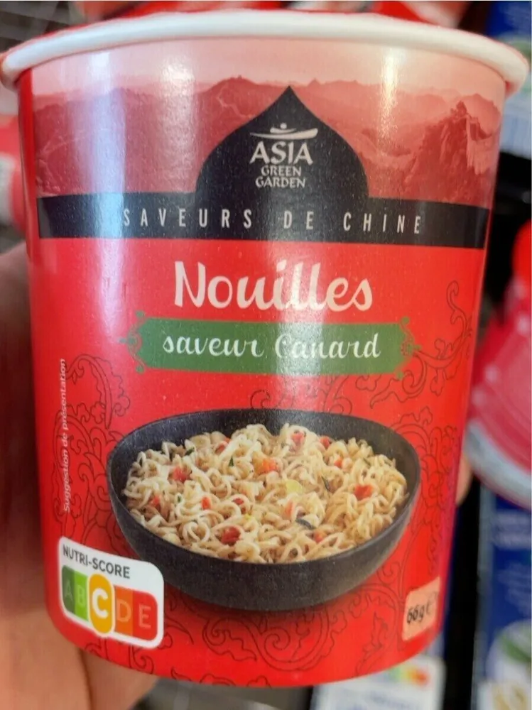 Nouilles saveurs teriyaki
