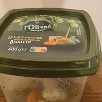 Olives verte au basilic