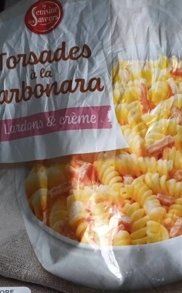 Torsades à la carbonara