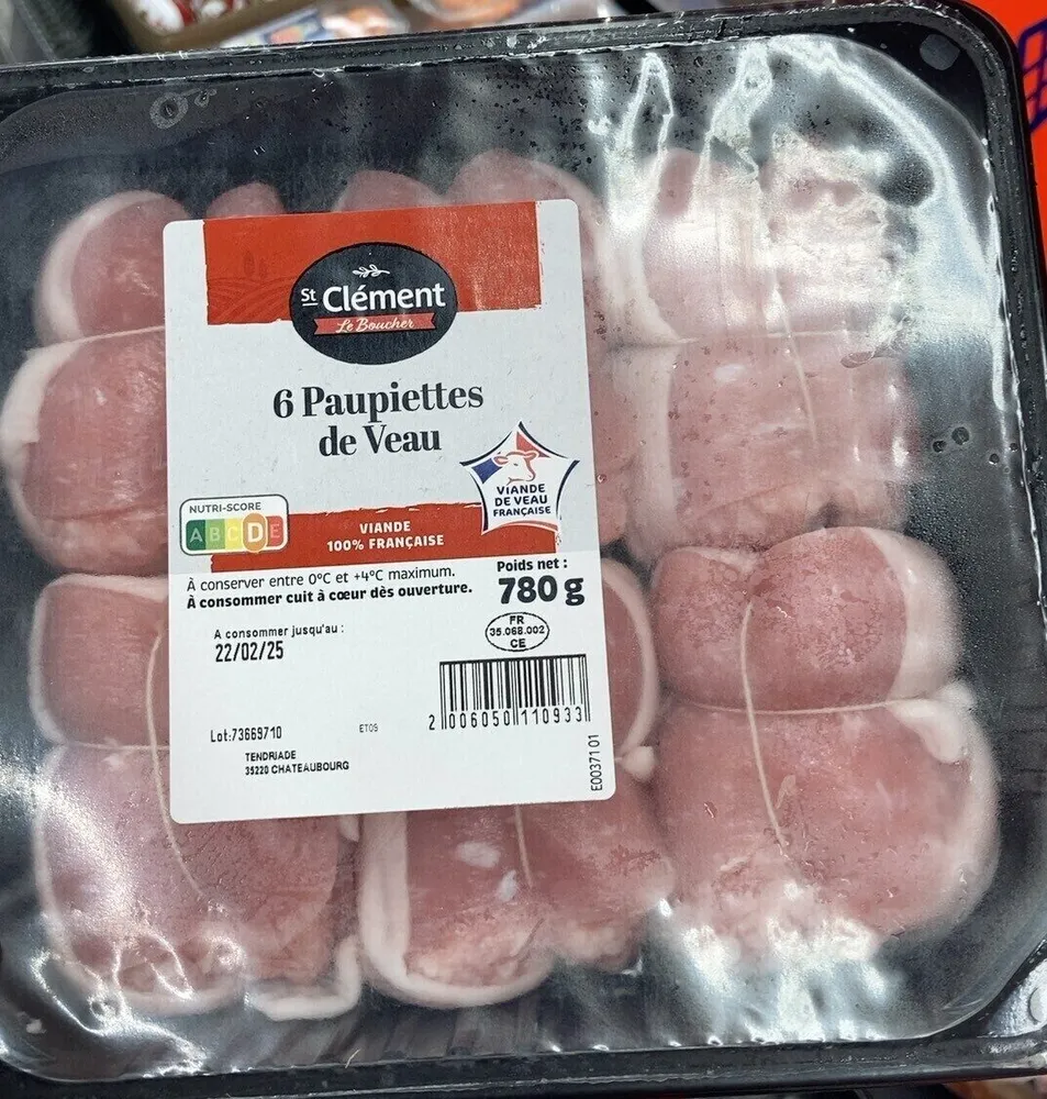 Paupiette de veau