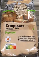Croquants amandes miel