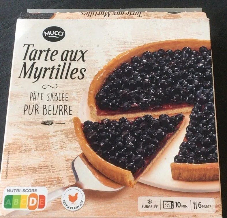 Tarte aux myrtilles