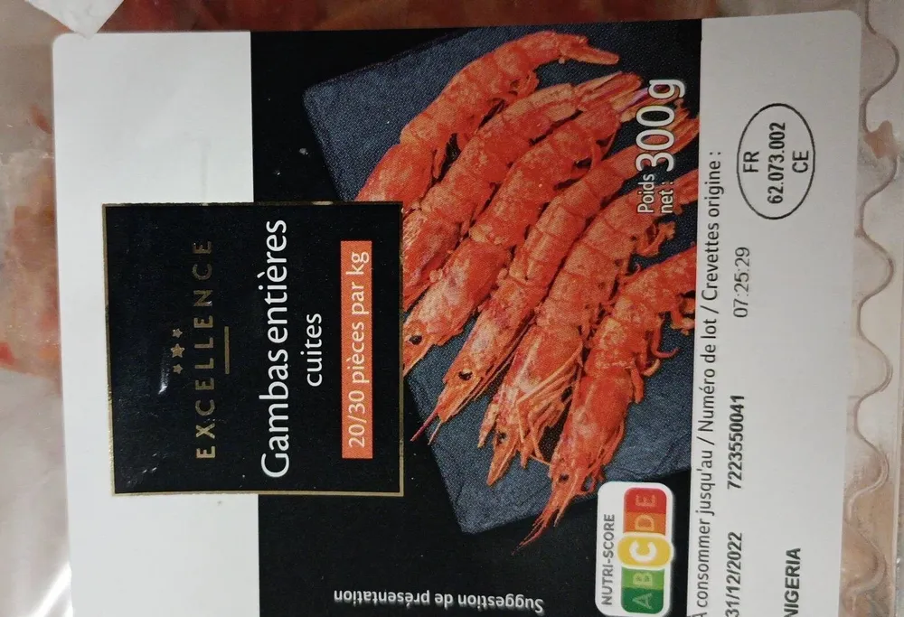 Gambas entière