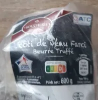 rôti de veau farci beurre truffé