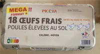 18 œufs frais
