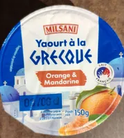 Yaourt à la grecque Orange & Mandarine