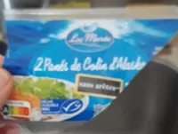 Pané de colin d'alaska