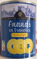 Anans en tranches au sirop leger