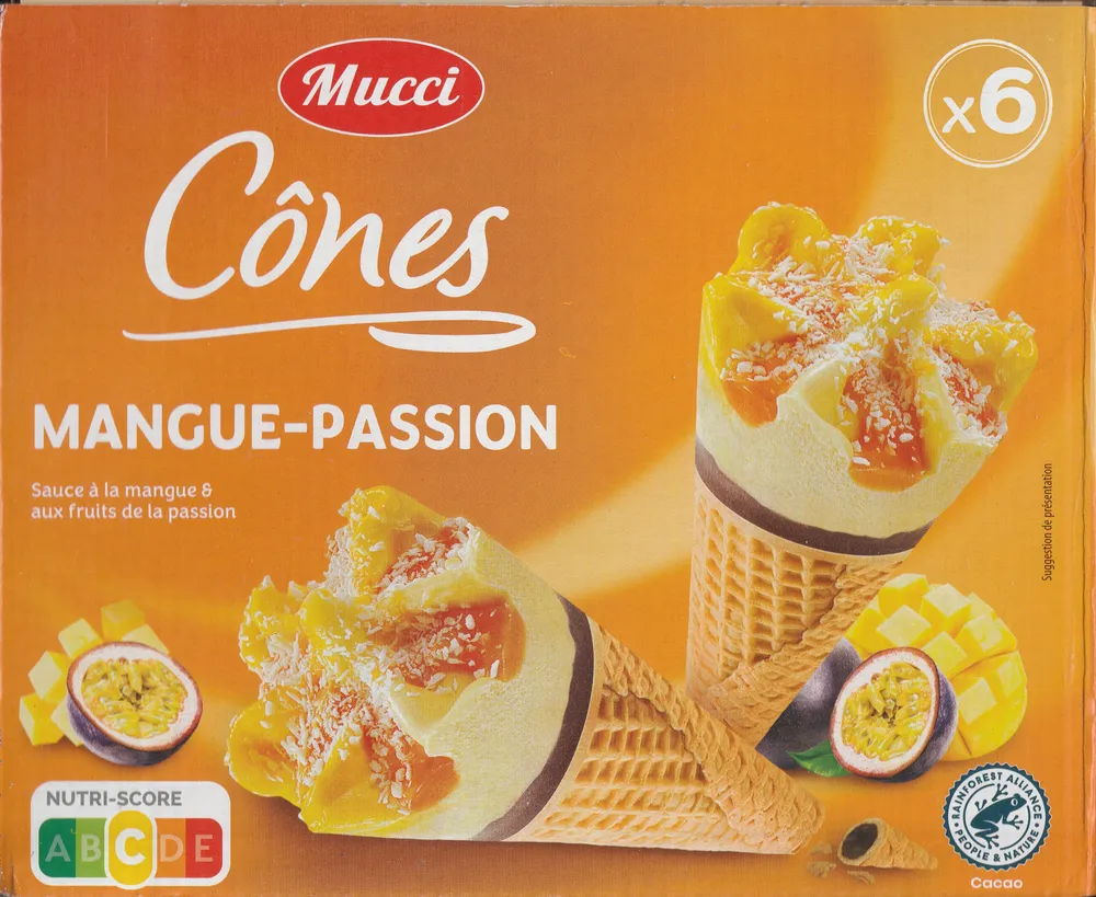 Mangue-passion sauce à la mangue & aux fruits de la passion