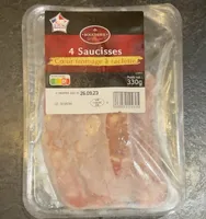 4 Saucisse Cœur Au Fromage A Raclette