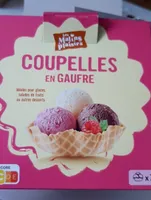 Coupelles en gaufre
