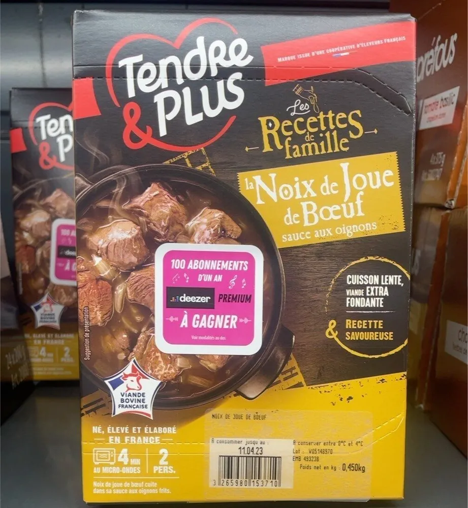 La noix de joue de bœuf
