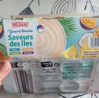 Yaourt brassé Saveurs des iles