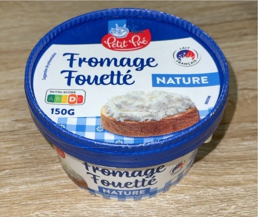 Fromage fouetté nature
