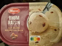 Crème glacée Rhum Raisin