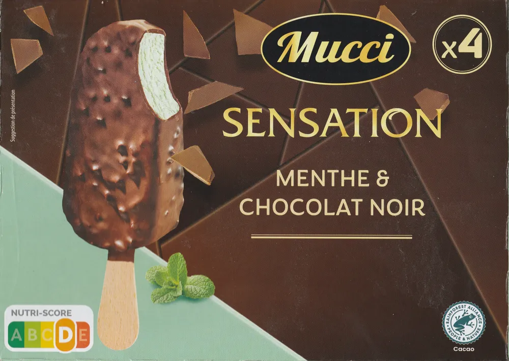 Sensation menthe & chocolat noir