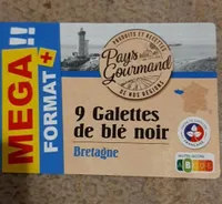 9 Galettes de blé noir Bretagne