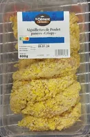 Aiguillettes de poulet panées