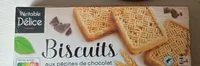 Biscuits aux pépites de chocolat