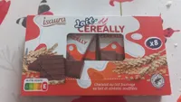 Lait-CEREALLY Chocolat au lait fourrage au lait et céréales soufflées