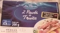 Pavés de truite