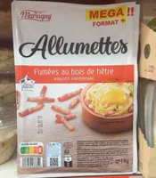 Allumettes fumées au bois de hêtre