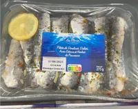 Filets de sardines salées