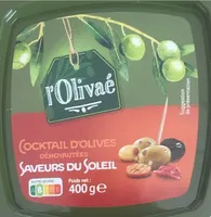 Cocktail d’olives saveur du soleil