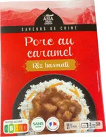 Porc Au Caramel Riz Basmati