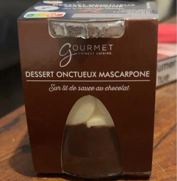 Dessert onctueux mascarpone