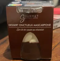 Dessert onctueux mascarpone