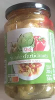Salade artichauts poivrons olives