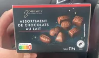 Assortiment de chocolat au lait