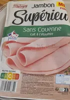 Jambon supérieur sans couenne