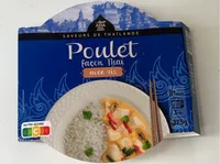 Poulet façon thaï avec riz