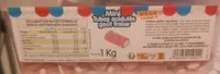 Mini tubes acidulés goût fraise