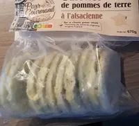 Galettes de pommes de terre à l'alsacienne