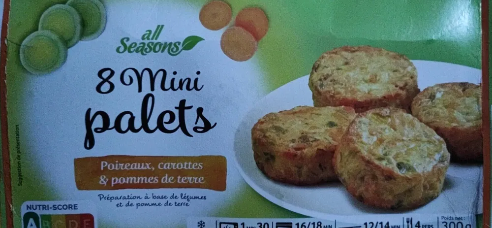 8 mini palets