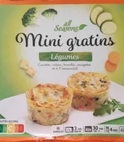 Mini gratins de Légumes