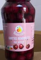 Griottes dénoyautées au sirop