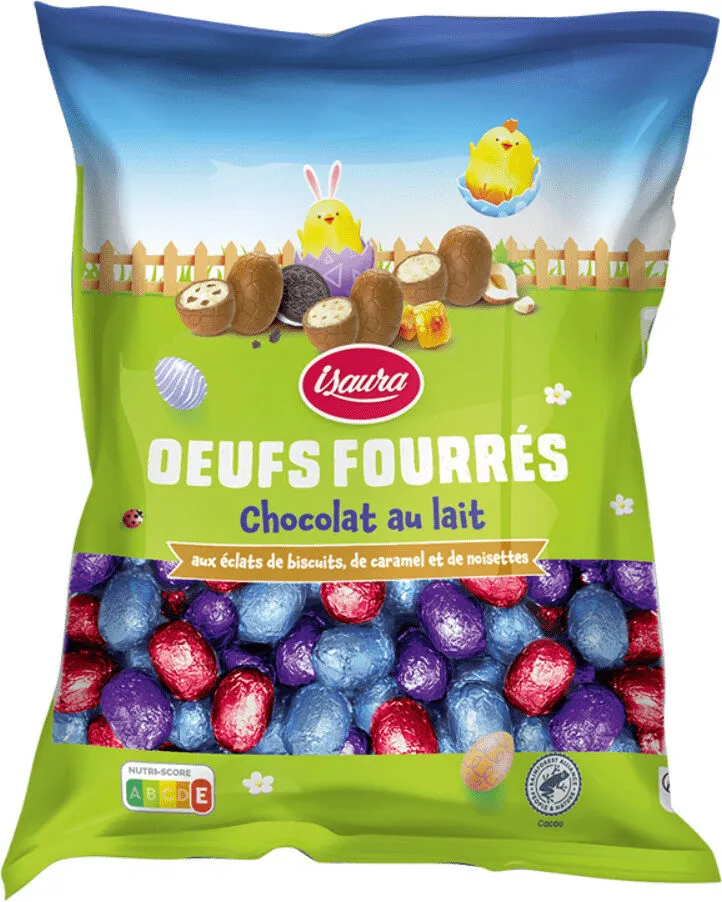 Œufs Fourrés Chocolat au Lait