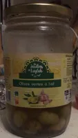 Olives vertes à l’ail