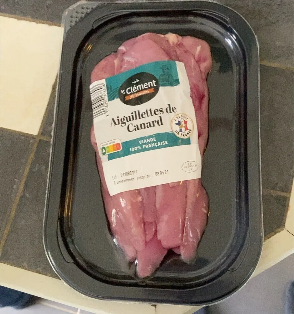 Aiguillettes de canard