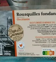 Rousquilles fondantes