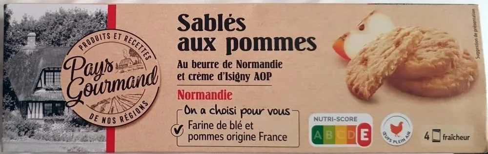 Sablés aux pommes